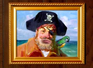 Создать мем: пират из спанч боба актер, пират из губки боба, капитан спанч боб