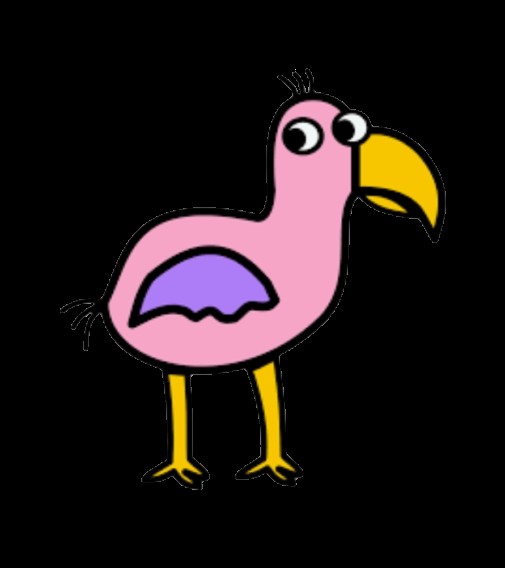 Создать мем: фламинго, розовый фламинго, фламинго птица