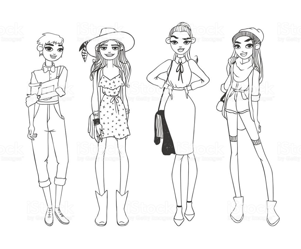 Drawing Dress Using Color Pencils | Fashion illustration art | Fashion  illustration sketches - YouTube