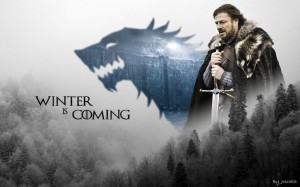 Create meme: stark game of thrones, winter is coming, winter is coming game of thrones