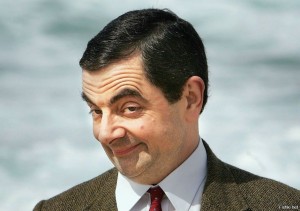 Create meme: meme Mr bean, Mr bean grin, Mr. bean