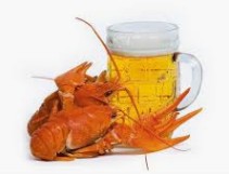 Create meme: from February 23 beer crayfish, beer with crayfish, boiled crawfish