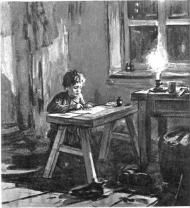 Create meme: Andreev Petka at the cottage, illustrations for stories by a p Chekhov, the story