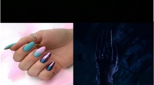 Create meme: fashionable manicure