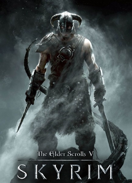 Create meme: the elder scrolls v: dawnguard, the elder scrolls v skyrim cover, Skyrim dragonborn