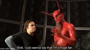 Create meme: Satan