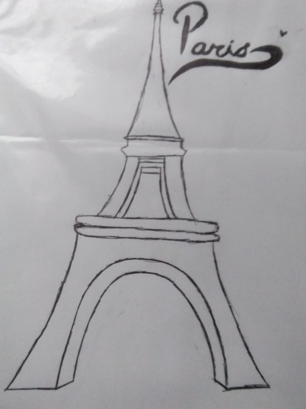 Создать мем: раскраска эйфелева башня, эйфелева башня париж, эйфелева башня рисунок