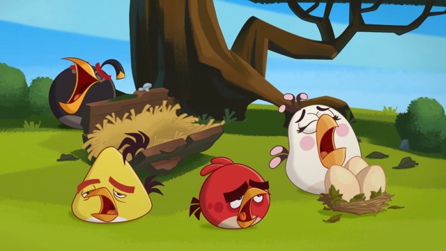 Создать мем: птички angry birds, энгри бердс сердитые птички, злые птички (angry birds toons!) 2013