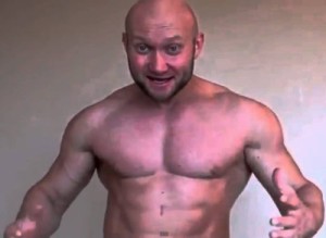 Create meme: bodybuilding, ugi spasokukotsky, Denis Borisov
