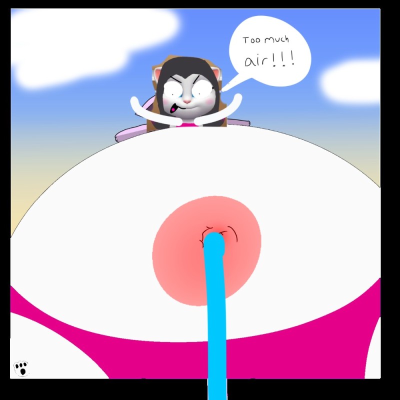 Create meme: inflation shark belly, wii fit trainer inflation, inflation wii fit