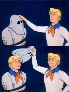Create meme: Scooby Doo meme takes off the mask, Scooby Doo memes