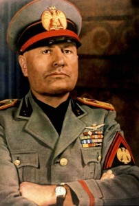 Create meme: Benito Mussolini portrait, Benito Mussolini