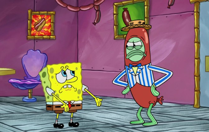 Создать мем: губка боб квадратные штаны крабсбургер, губка боб похититель крабсбургеров, spongebob квадратные штаны seasons