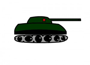 Создать мем: рисовать танк, детский рисунок танка, рисование танка