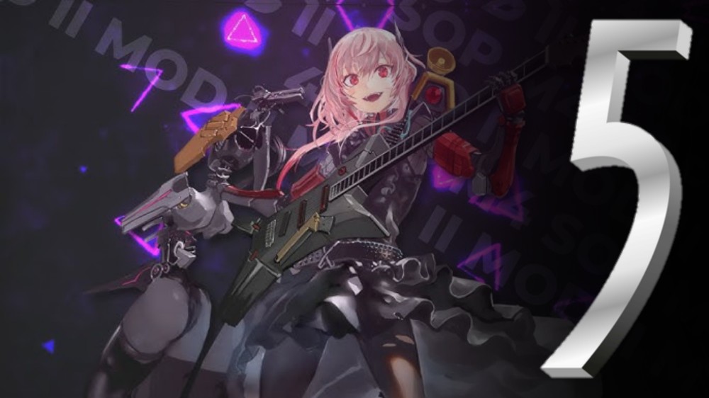 Создать мем: m 4 sopmod 2, персонажи аниме, m 4 sopmod ii