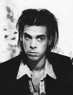 Create meme: nick cave , Nick Cave is a young punk, Nick Cave as a young man