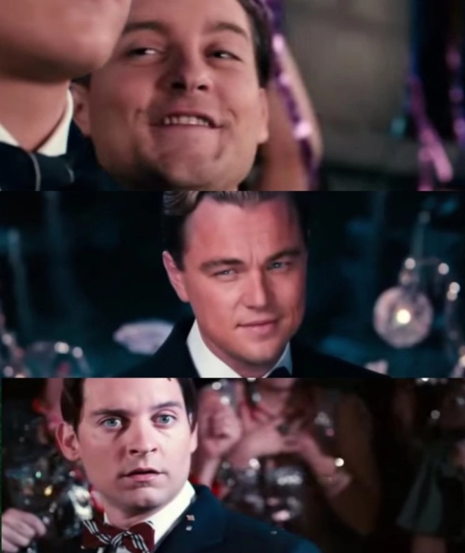 Create meme: the great Gatsby Leonardo DiCaprio, Leonardo DiCaprio the great Gatsby, leonardo dicaprio