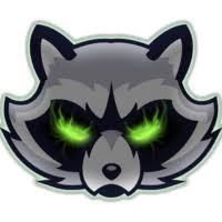 Создать мем: raccoon logo, логотип енот, лого енот