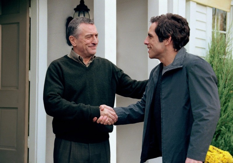 Create meme: Robert de Niro , meet the parents , Ben Stiller 