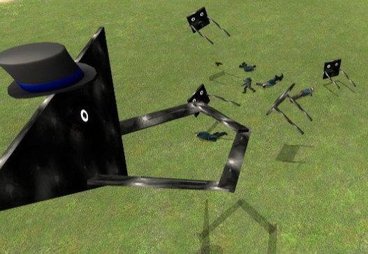 Create meme: battle simulator, Garry's mod lock, Destruction simulator