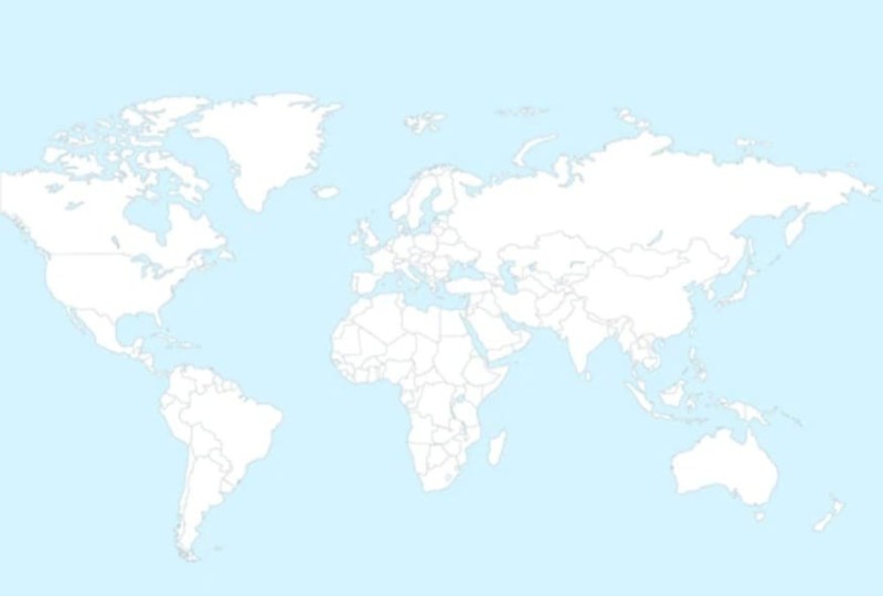 Создать мем: карта мира, контурная карта стран, пустая карта мира с границами государств