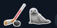 Create meme: I seal, seal white, animals cute