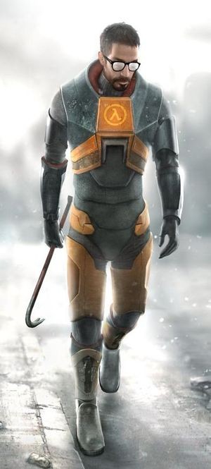 Create meme: Gordon Freeman half life 3, half life gordon freeman, Mr. Freeman 