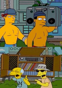 Create meme: the simpsons