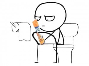 Create meme: when I forgot my phone, when I forgot to take my phone in the toilet, toilet comic