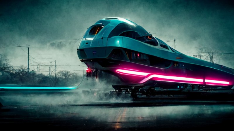 Create meme: train of the future, Sapsan high-speed train, speed train