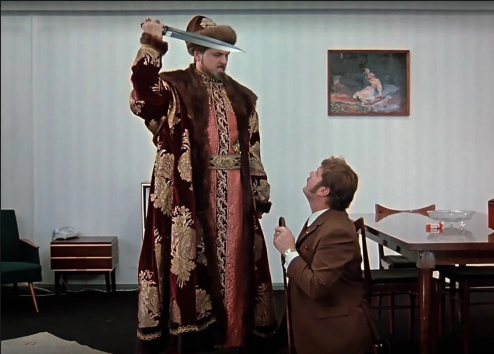 Create meme: ivan vasilyevich changes his profession 1973, Ivan Vasilievich changes profession, Ivan the terrible, the Tsar Ivan Vasilyevich