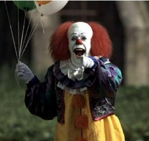 Создать мем: pennywise clown, пеннивайз 1990 года, пеннивайз 1990