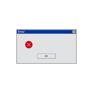 Create meme: screen, error, error message