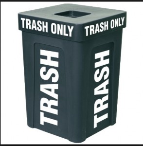 Create meme: trash bin, trash can, recycle bin