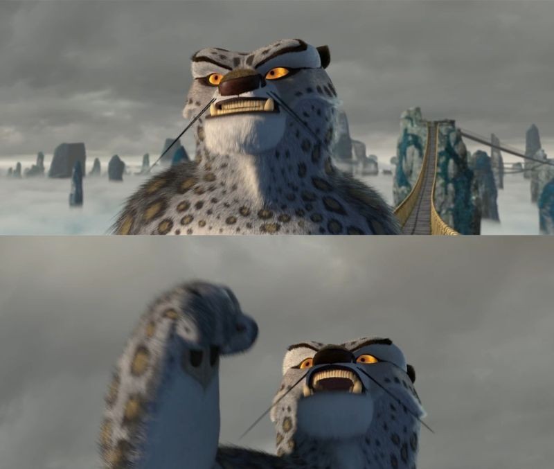 Create meme: legendary memes, kung fu Panda meme, tai lung meme