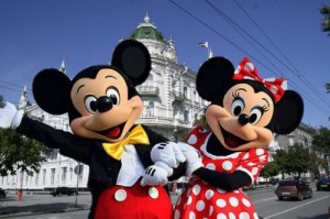 Create meme: Mickey and Minnie mouse in Rostov-na-Donu on 8 November 2012