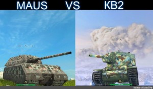Create meme: world of tanks blitz , world of tanks, kv2 vs mouse