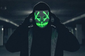 Create meme: The purge, man mask, mask