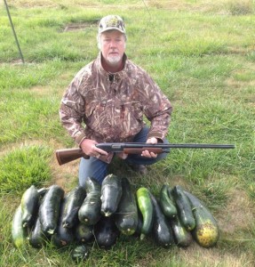 Create meme: the hunter with zucchini, opening of the hunt, on the hunt
