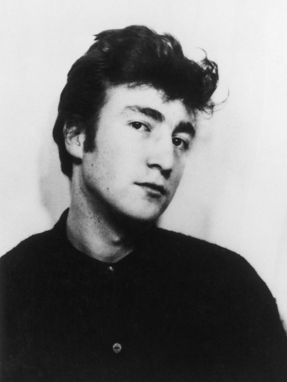 Create meme: John Lennon , john lennon biography, John Lennon is young