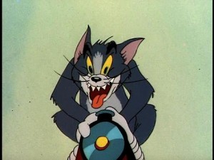 Create meme: Jerry, Tom and Jerry the devil, Tom and Jerry train