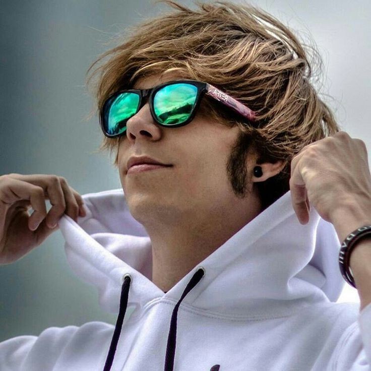 Create meme: mirrored sunglasses, cute boys, male 