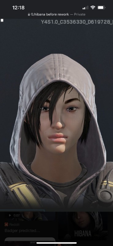 Create meme: frost without rainbow mask, tom Clancy's rainbow six: siege, hibana rainbow 6