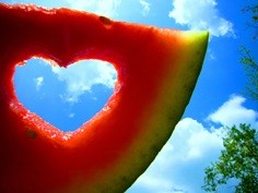 Create meme: happy, beautiful Wallpaper watermelon heart, heart