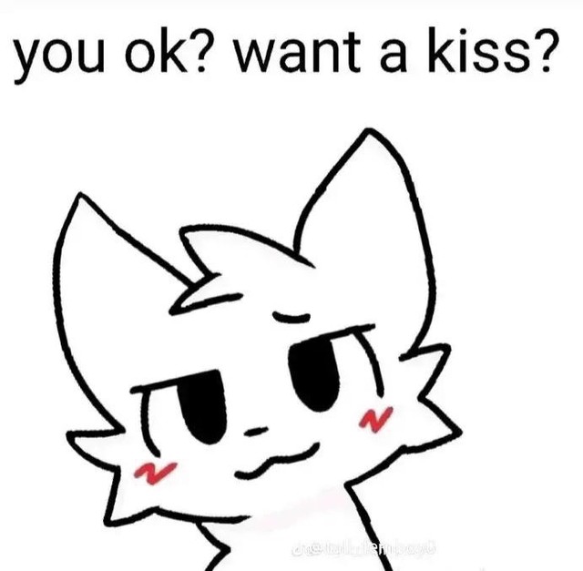 Create meme: anime cat , anime, boykisser