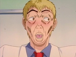 Create meme: teacher onizuka face, onizuka face, onizuka screens