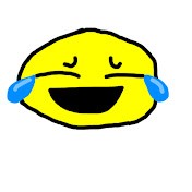 Создать мем: crying emoji, смеющийся смайлик для срисовки, подушка смайлик