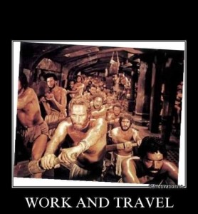 Create meme: galley, Ben Hur, slave