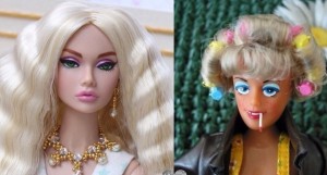 Создать мем: барби вайт трэш, barbie, некрасивые куклы барби