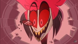 Create meme: alastor hazbin, the hotel hasbeen Alastor radio daemon, the hotel hasbeen